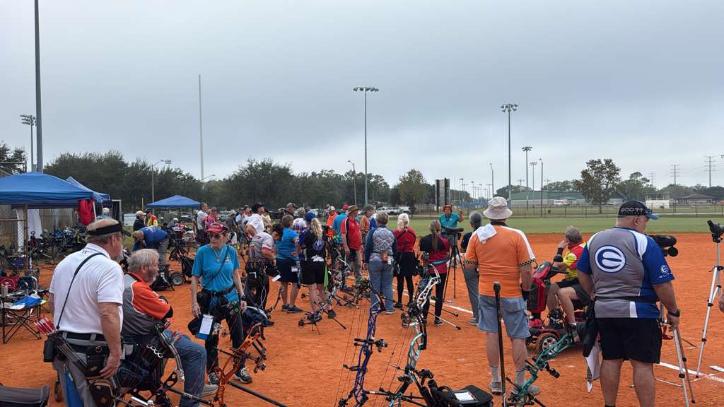 Archer drawing a bow